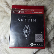 The Elder Scrolls V: Skyrim Greatest Hits PS3 (2011) No Manual