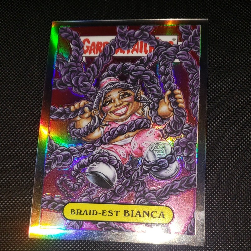 2026 Topps chrome WWE GPK SSP Bianca Belaire GPK-BB Braid-Est Bianca