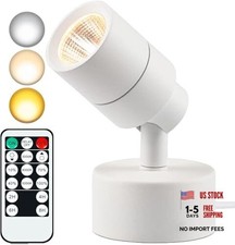 LED Spot Lights Indoor Uplighting with Timer, 3W Up Indoor Plant 03Spot-white