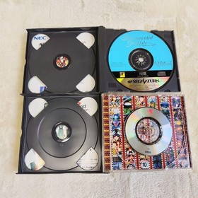 Tested and working confirmed Sega Saturn popular software 9-disc set bargain
