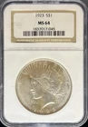 1923 Peace Dollar MS64 NGC (#PA1837017045)