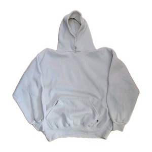 Vtg 90s Russell Athletic White Blank Hoodie Sweatshirt  Made in USA Mens XL