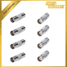BNC Female to Female Adapter Connector, Coaxial Coupler for CCTV Security