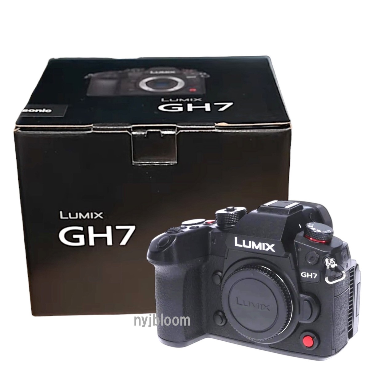 New PANASONIC LUMIX DC-GH7 Mirrorless Camera Body Micro 4/3 25.2MP 