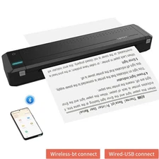 HPRT MT800 Portable Thermal Printer Wireless for Travel 8.5" X 11" US Letter &A4