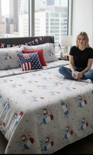 NEW BERKSHIRE PEANUTS SNOOPY GRAY POPSICLE FIREWORK Full SHEET SET