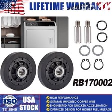 High Performance Dryer Drum Roller Kit RB170002 For Speed Queen Dryer Part 2Pcs