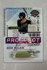 2024 Panini Prospect Edition - Nick McLain #45 Mojo Prizm /25 (RC)