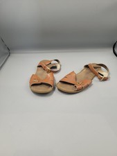 Salt-Water (6) Boardwalk Brown Sandals UK 5 EU 38 Leather Strappy Buckle Flats