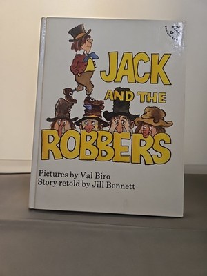 Jack and the Robbers By Jill Bennett, Val Biro. Rare Vintage Kids Book