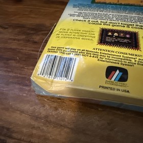 1991 Venice Beach Volleyball Nintendo NES w/ Box Manual Original sealed game 