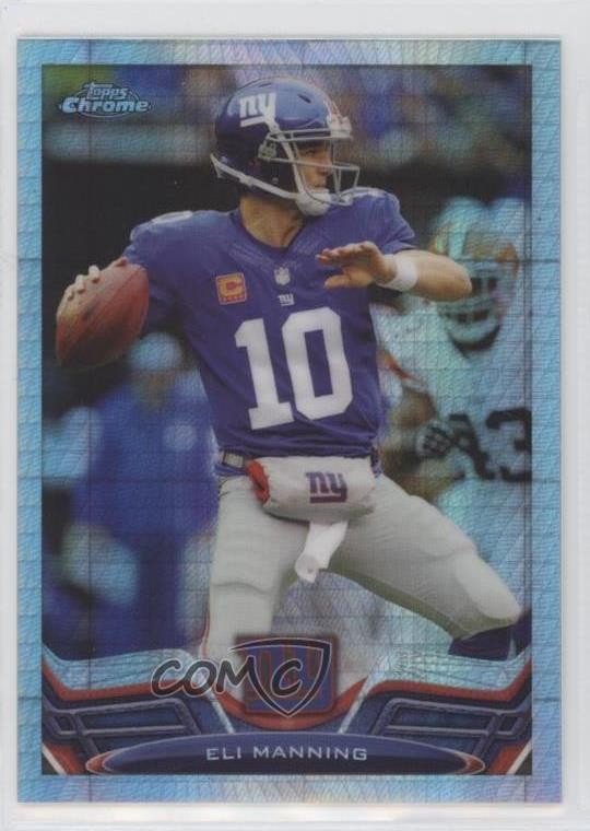 2013 Topps Chrome Prism Refractor 243/260 Eli Manning #105 1by