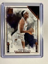 2025 WNBA Impeccable Kalani Brown /75 Phoenix Mercury #31