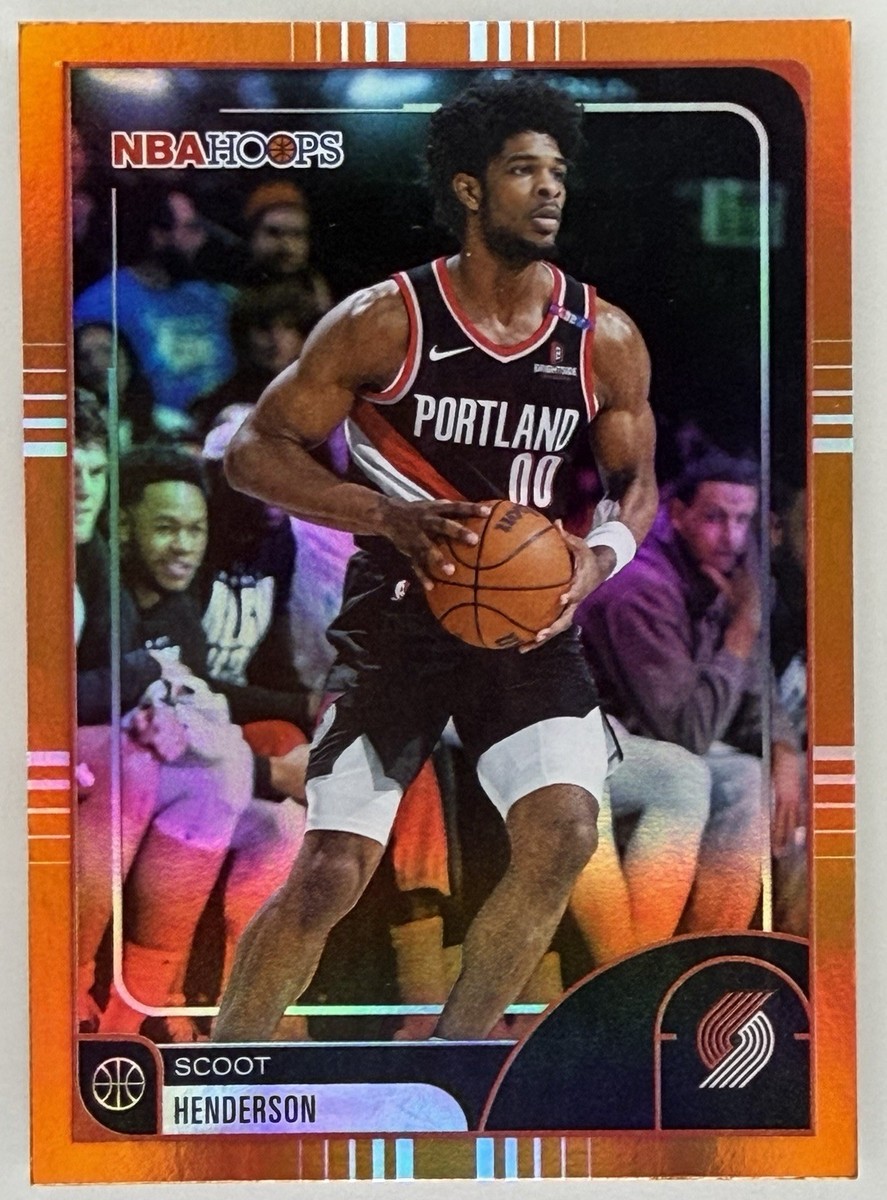 2025-26 Topps NBA HOOPS Scoot Henderson #85 Orange Hoops | eBay