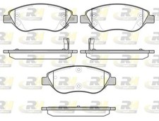 Bremsbeläge Vorderachse 2860.12 ROADHOUSE für FIAT TIPO Stufenheck TIPO Kombi
