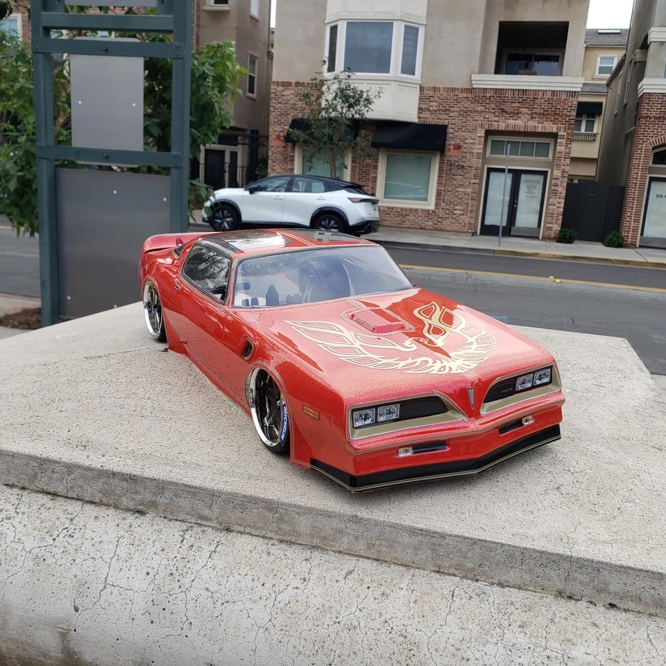 200mm 1/10 Custom Paint HPI TRANSAM 4Tec-2 RDS DC10 YD2 MST FZ02 Body Only - Image 3 of 4