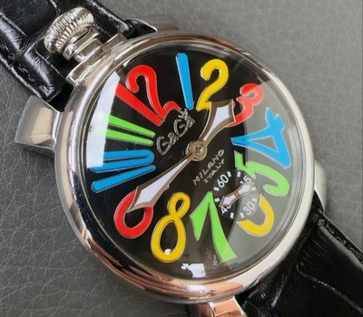Unique GaGa Milano 48 Handwind Unisex Watch. As worn By NEYMAR
