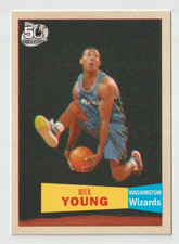 2007-08 Topps Basketball 1957-58 Variations #126 Nick Young - Washington Wizards