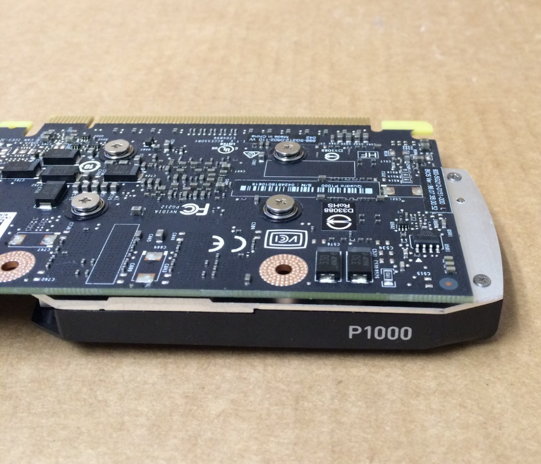 Dell NVIDIA QUADRO P1000 4gb Low Profile Graphics Video Card 1DX71