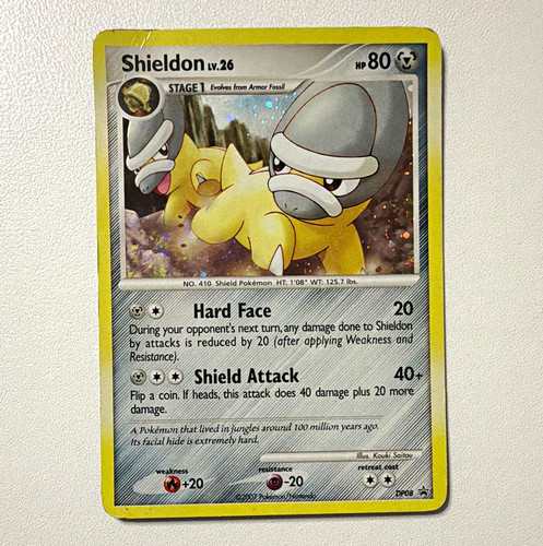 The Pokémon Company Shieldon DP08 Diamond and Pearl Holo Promo EN Stage 1 80 HP