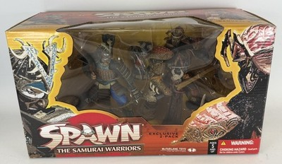 SPAWN THE SAMURAI WARRIORS EXCLUSIVE 2 PACK MCFARLANE FIGURE *NEW*