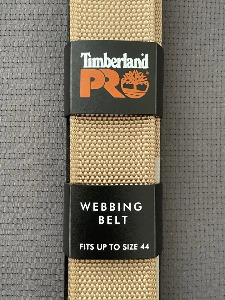 Nuevo con etiquetas Cinturón Timberland PRO Nylon 38mm Correas BP0031/671S Caqui Se Ajusta a Talla 44 Foto 3 de 4