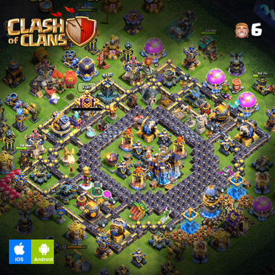 TH18 95% Maxed Base  105-105-70-80-55-15 Heroes Good Equipment  Cheap