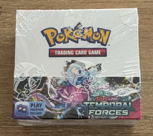 Pokémon TCG Scarlet & Violet: Temporal Forces English Booster Box - Sealed