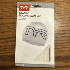 New TYR Silicone Swim Cap Hypoallergenic Wrinkle Free Design Swimmers