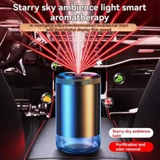 Car Diffuser Air Freshener Smart Car Home Fragrance Air Freshener Lights and oil