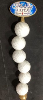 MICHELOB ULTRA beer tap handle Golf Balls