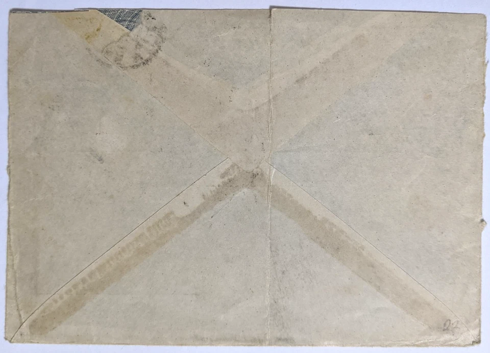 IT APO en Constantinopla--NL Banco del Mediterráneo, Génova/10-C.+50-C. IT/'21 Foto 2 de 2