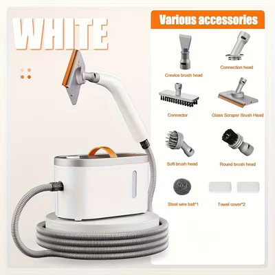 Handheld Steam Cleaner with 6 Cleaning Nozzles