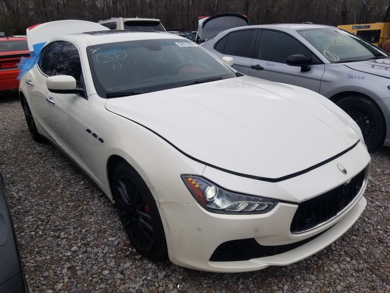 14 2014 MASERATI GHIBLI SQ4 3.0L INTERCOOLER LEFT DRIVER