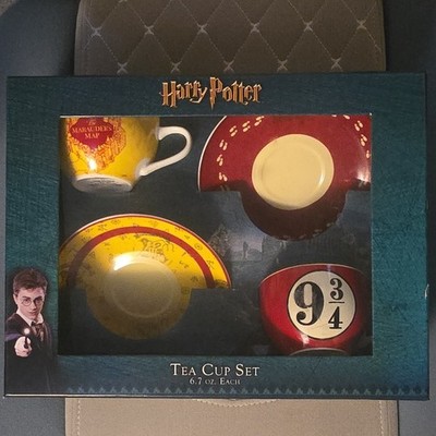 Warner Bros. Harry Potter Fantasy Tea Cup Set 6.7 oz Each Collectible
