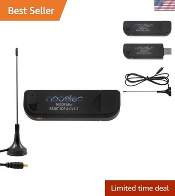 Compact RTL-SDR & R820T Tuner - USB Device for Learning Software Defined Radio