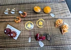 Lot Of 7 Vintage Bakelite, Lucite, ect Clip On Earrings Costume Jewelry