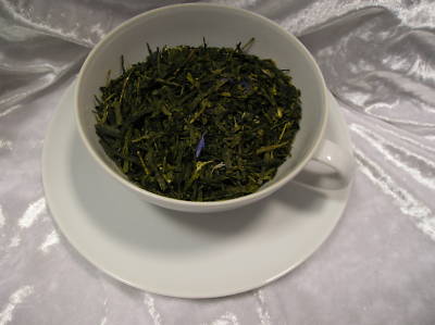 500g Earl Grey green Grüntee Grüner Tee FRISCH