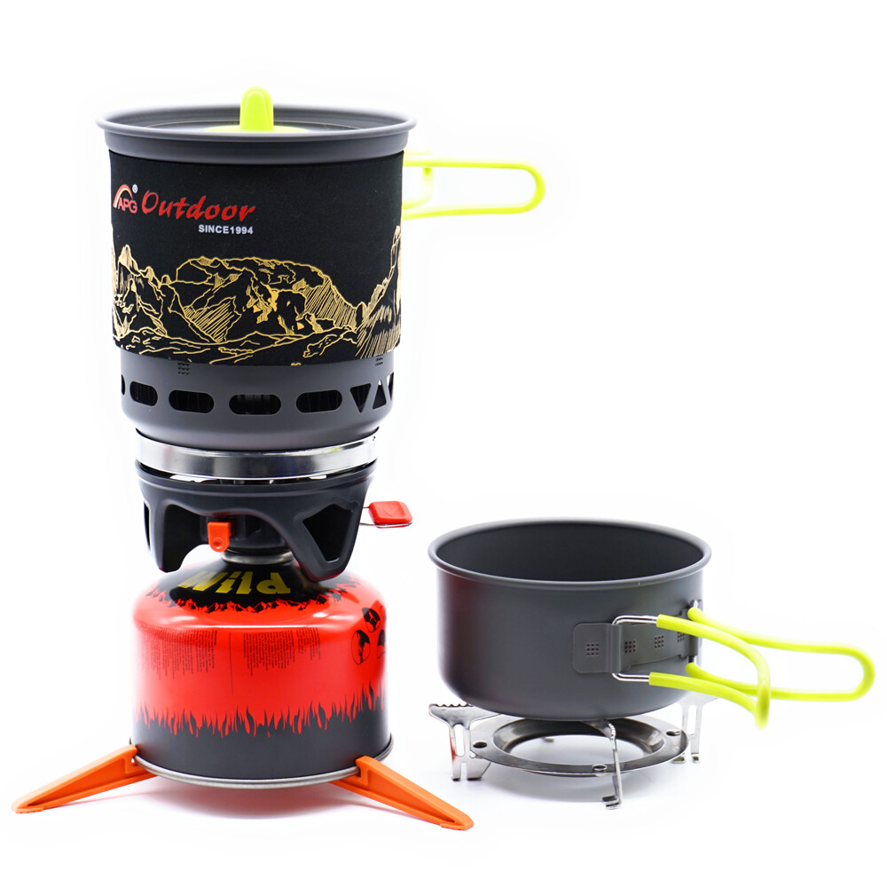 APG Camping Cookware Cooking Kit Cooking System Cooking Tool Gas Stove  tools UN | eBay