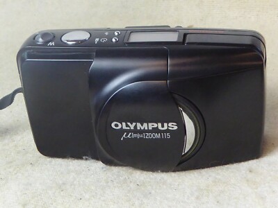 Olympus オリンパス μ mju 初代 コンパクト フィルムカメラ OLYMPUS コンパクトフィルムカメラ μ ［mju］（初代） 希少】 OLYMPUS