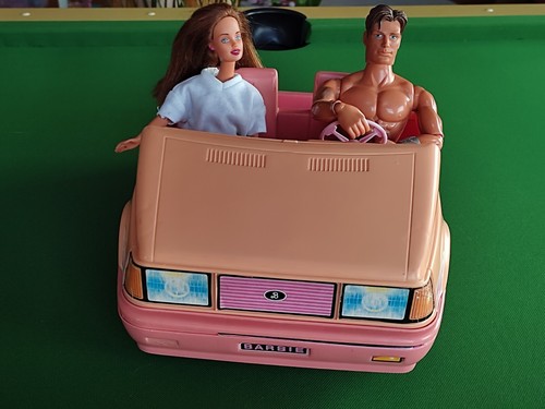 Barbie Auto, Mattel MAX STEEL 1998, Hund, Koffer, Haarbürste, Caprio, Frau 1991 - Bild 2 von 19