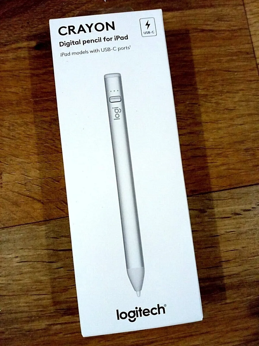 Pencil Crayon Logitech Stylet Numérique pour iPad Apple USB-C Neuf