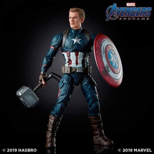 Marvel Legends Endgame Worthy Captain America Walmart Exclusive Misb Ebay