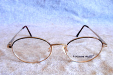 looking glass eyeglass frames 7080 gold demi amber 48-18-140