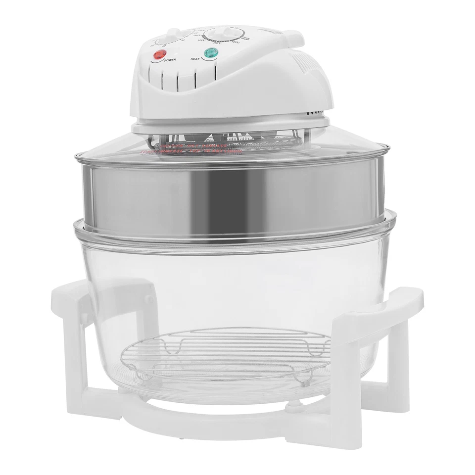 Airy Fryer, Glass Air Fryer, 360° Viewable Airy Fryer with Expansion Ring - Image 4 of 4