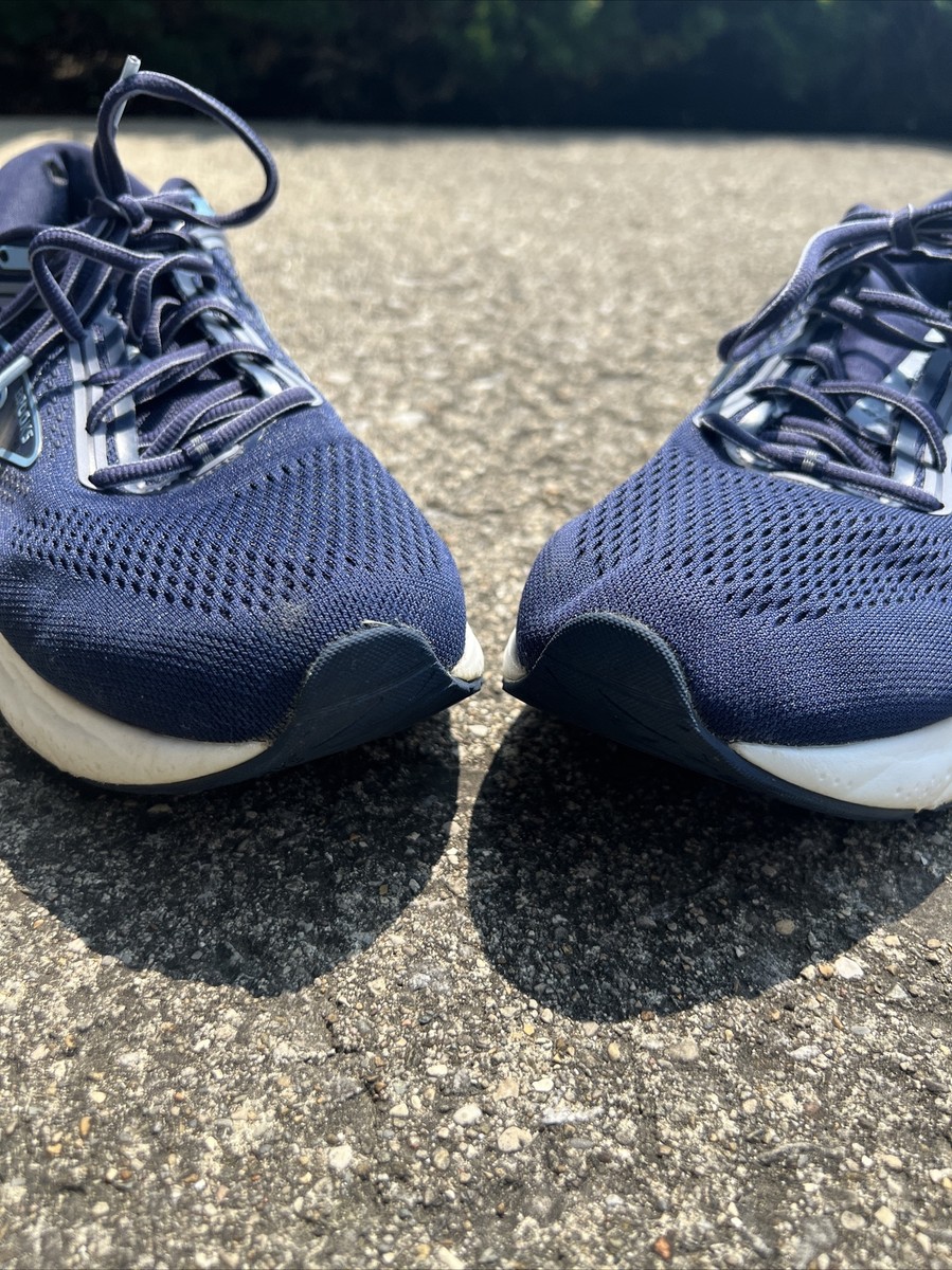 Brooks Beast GTS 23 1104011D495 Navy Blue Trainers Running Shoes Men\'s Size 10.5 Brooks Beast GTS 23 Mens Size 10 Blue White Athletic Running  main image 2