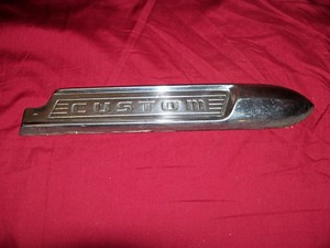 Details About Old Custom Logo Emblem Badge Hood Fender Vintage Chevy Ford Dodge Car Truck Auto