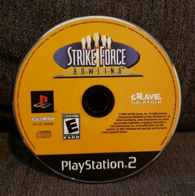 Strike Force Bowling (Sony PlayStation 2, 2004) PS2 DISC ONLY 