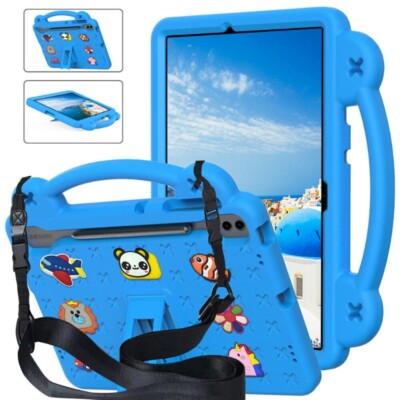 For Samsung Galaxy Tab A9/A9 Plus Tablet Kids EVA ShockProof Case Cover w/ Strap