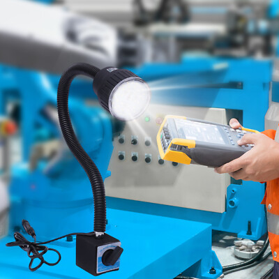 LED Arbeitsleuchte 10W Flexibel CNC Maschinen Magnetische Lampe Schwanenhals